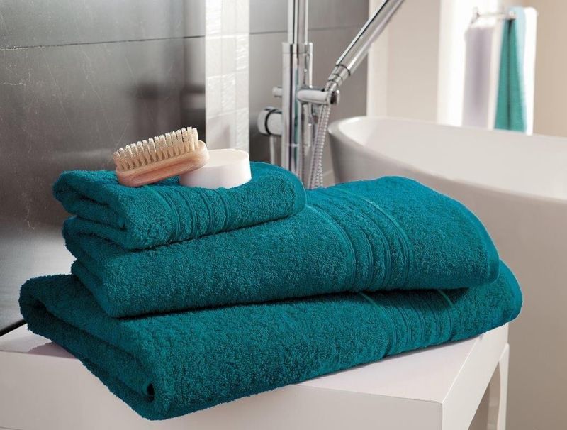 New Hampton Cotton Towel Teal Packs of 4