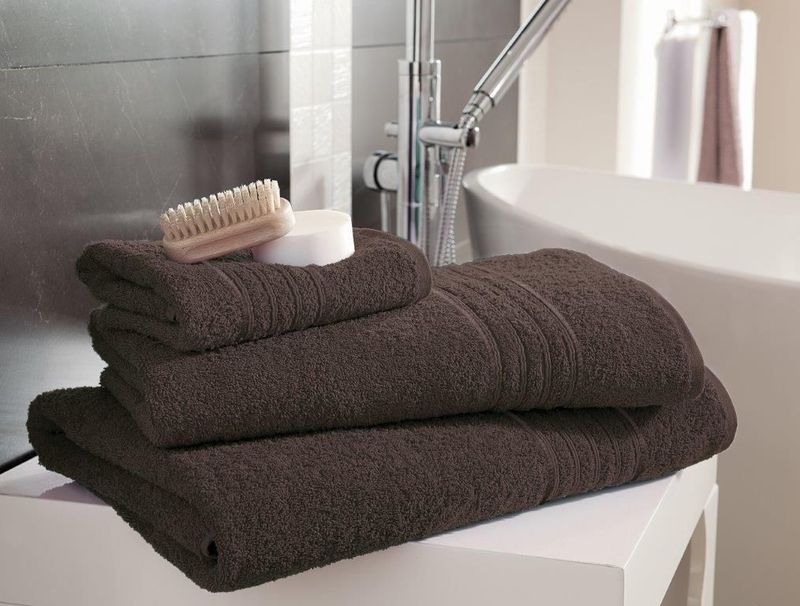 New Hampton Cotton Towel Walnut Packs of 4
