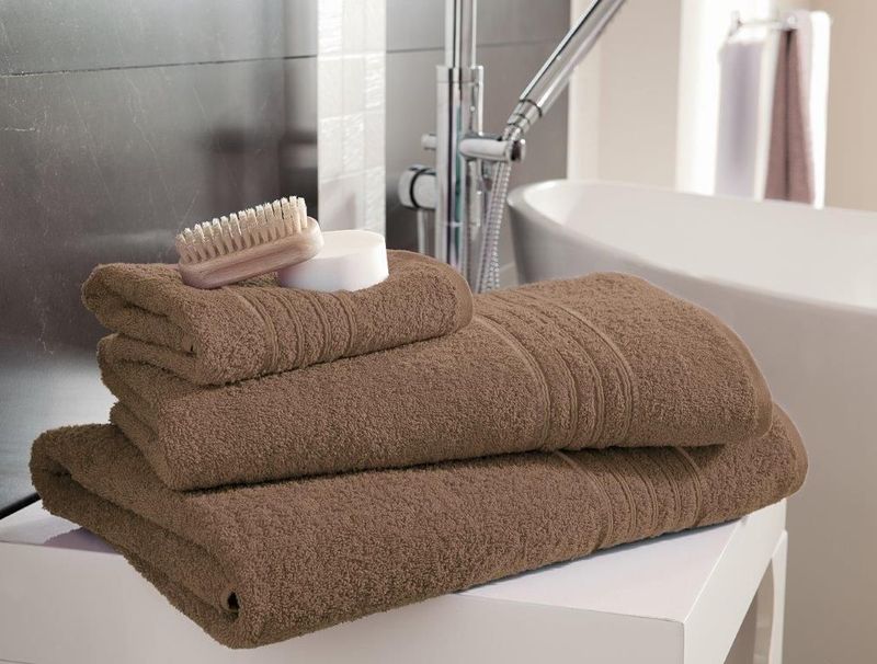 New Hampton Cotton Towel Natural Packs of 4