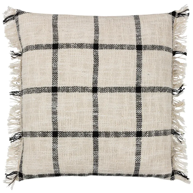 Beni Cushion Black/Natural