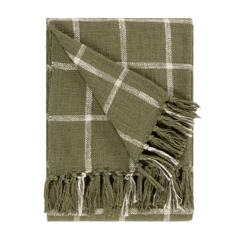 Beni Throw Moss/Natural