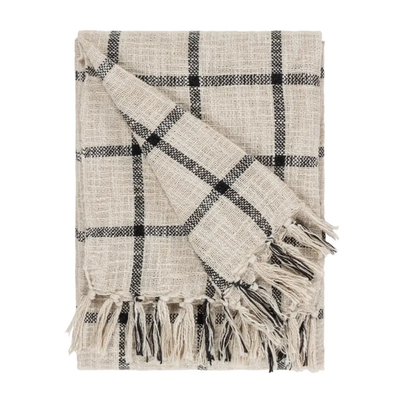 Beni Throw Natural /Black