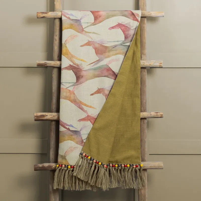 Dakota Printed Throw Sand