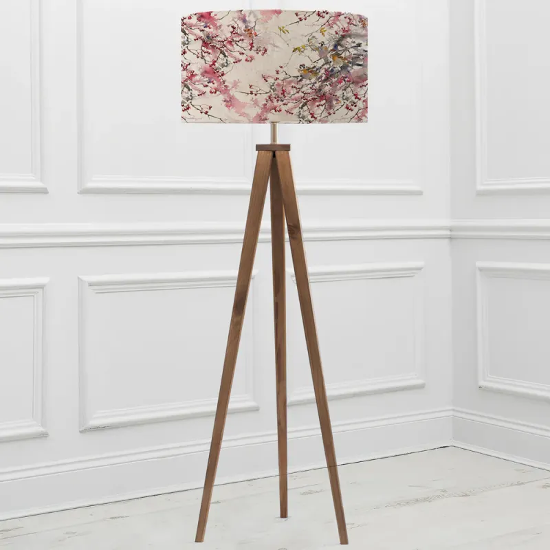 Brushwood Eva & Aratus Complete Floor Lamp Nut/Blossom