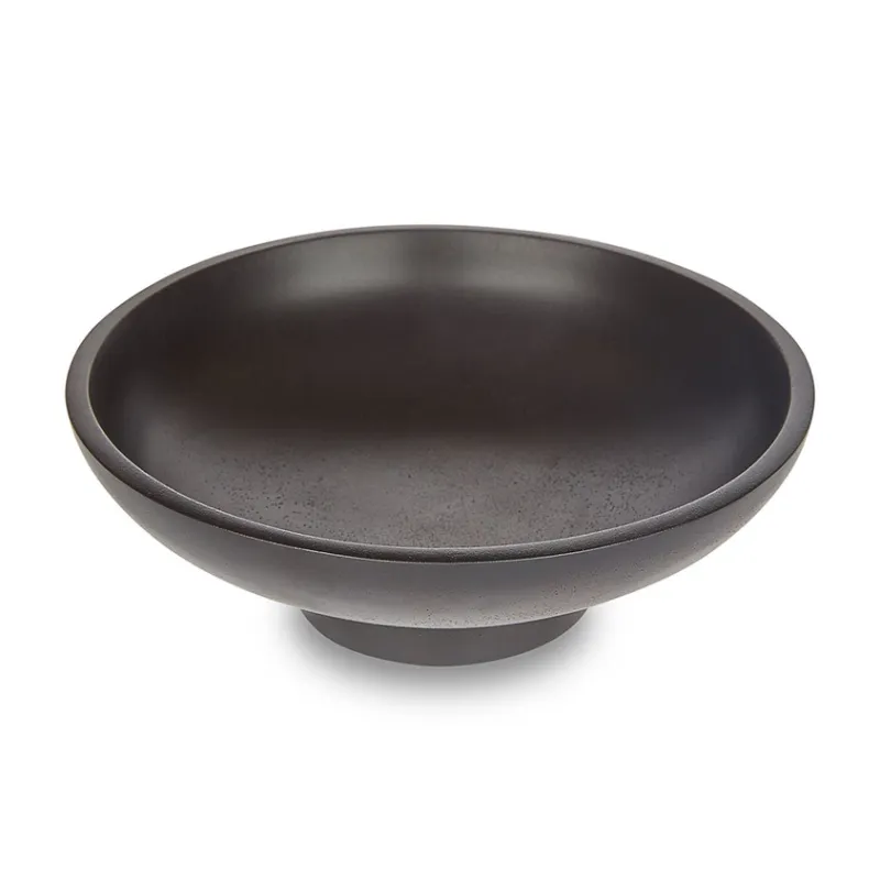 Chester Round Copper Metal Fruit Bowl