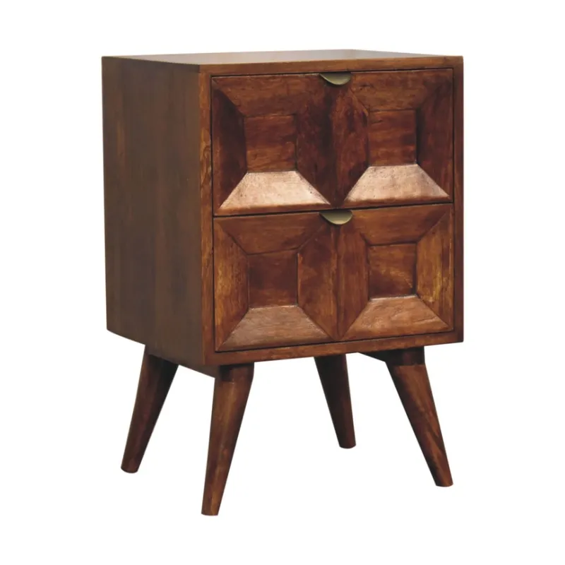 Quad Bedside Table