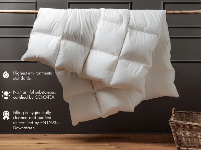 Die Zudecke Hungarian Goose Down Duvet Collection