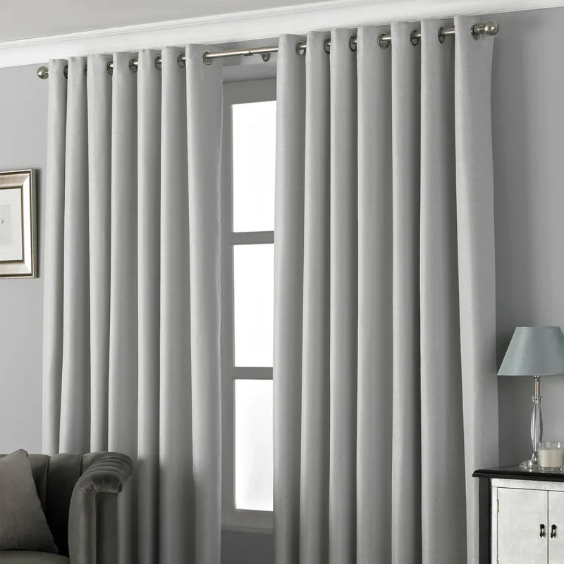Pendleton Jacquard Eyelet Curtains 2 Colours