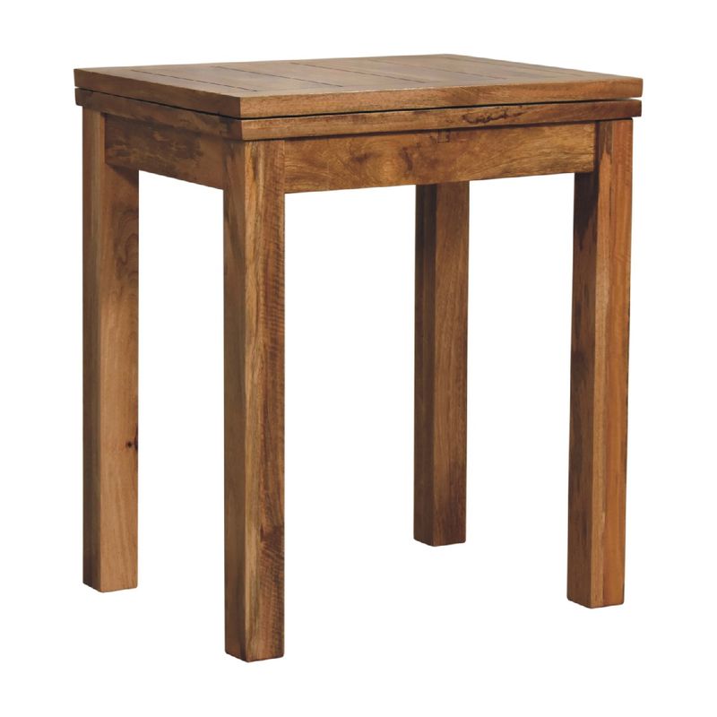 Mini Oak-ish Butterfly Extendable Dining Table