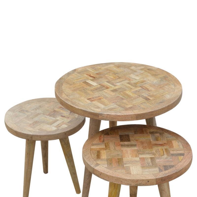 Patchwork Nesting Tables