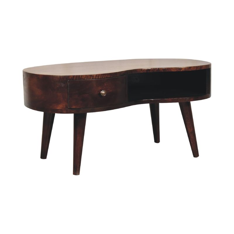 Walnut Wave Coffee Table