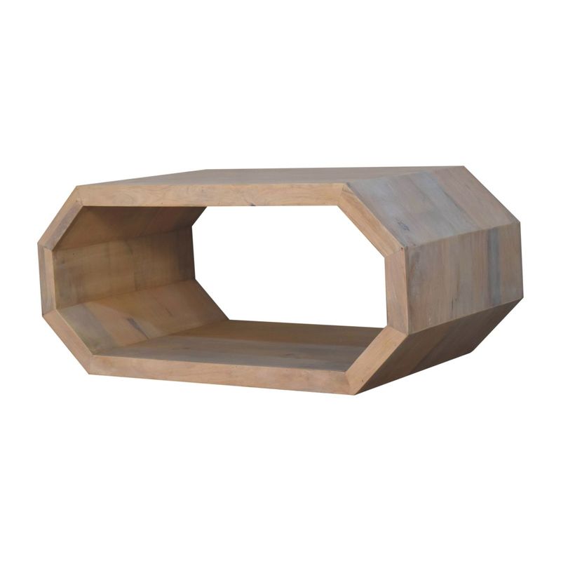 Hexagonal Marble Bathroom Table
