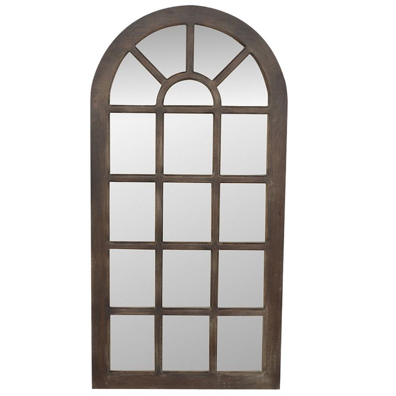 Mango Wood Serpentine Mirror Frame Large