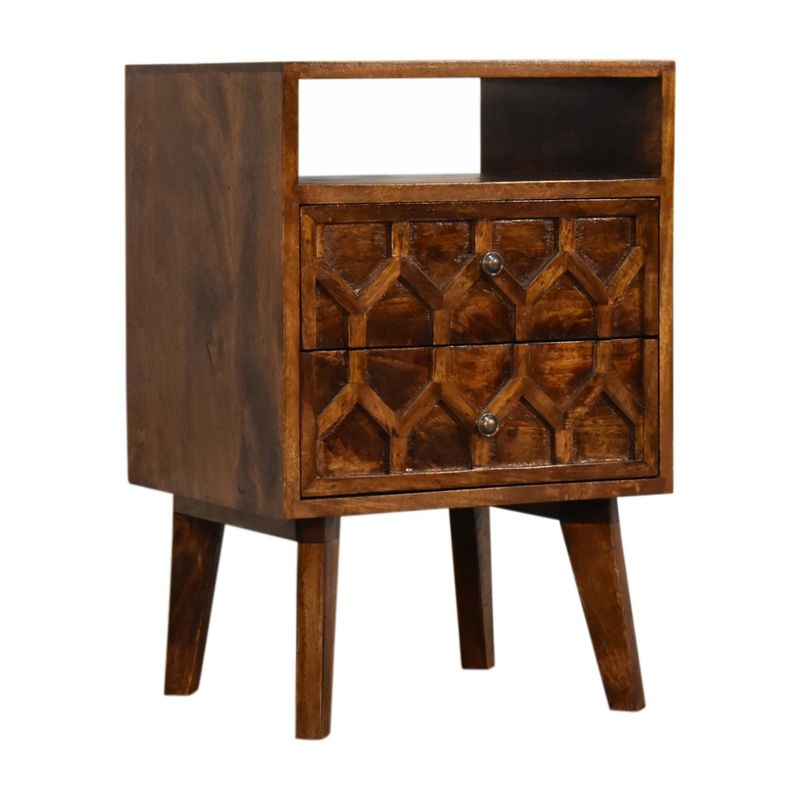 Amouri Bedside Mango Wood