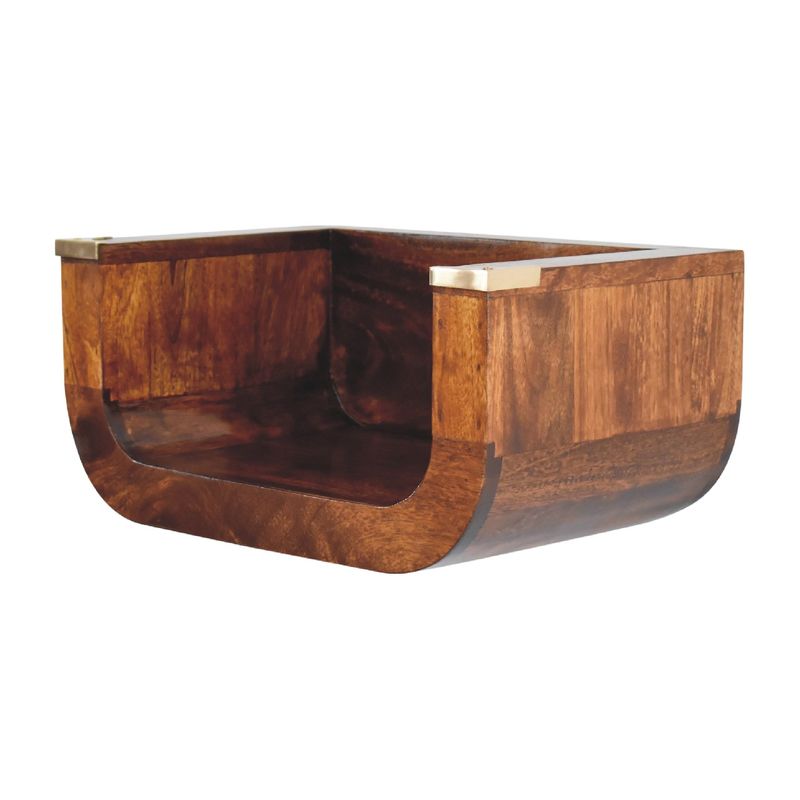 Indira Chestnut Floating Shelve