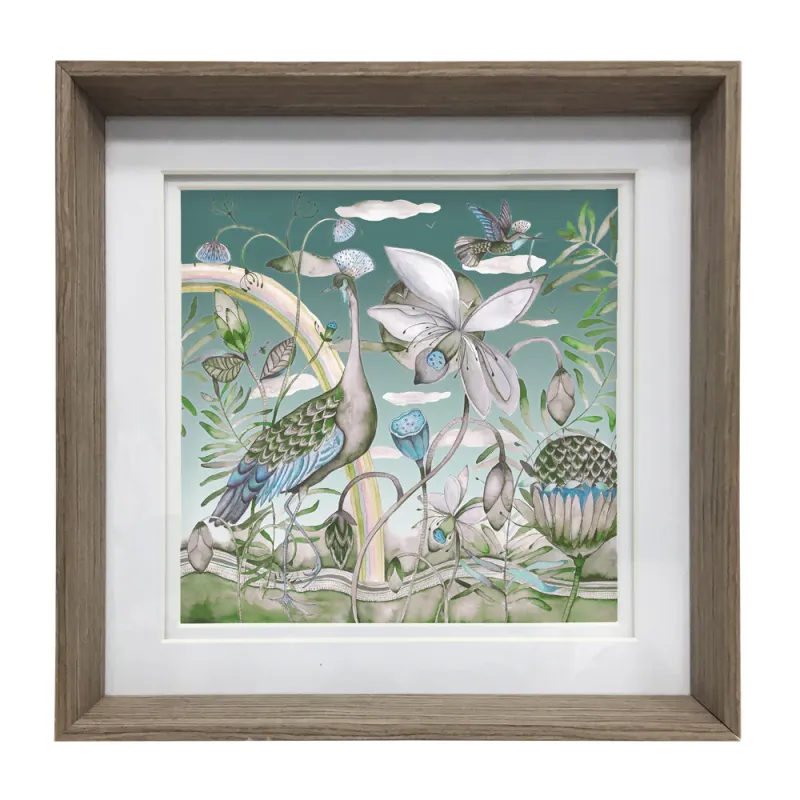 Luan Framed Print Nut