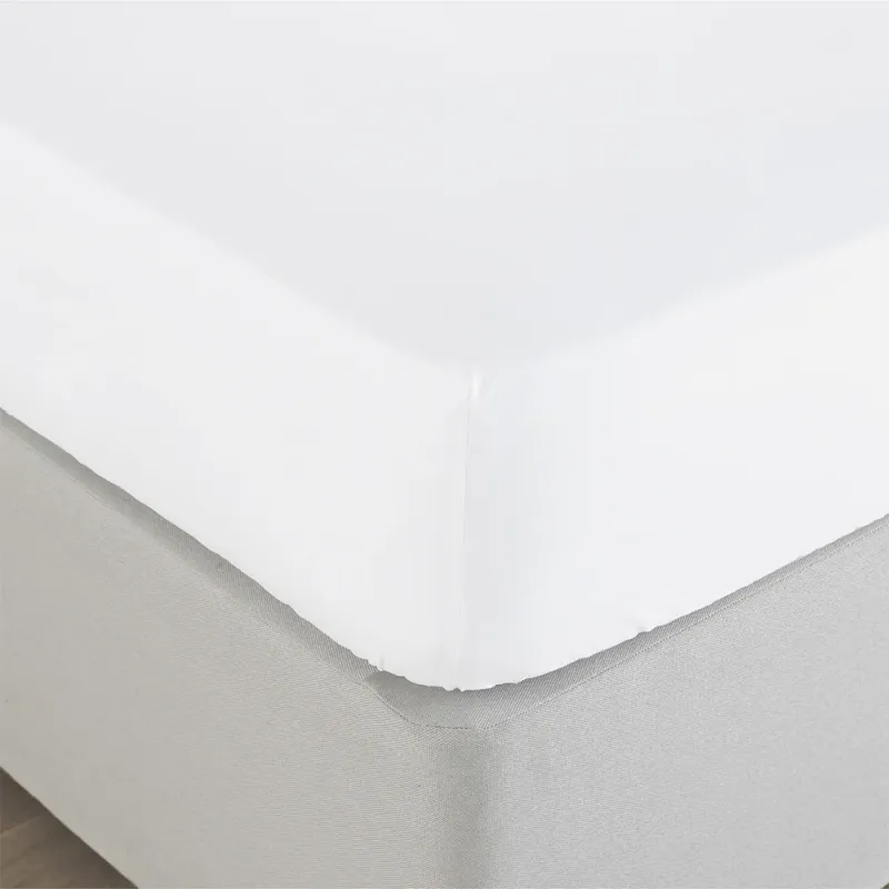 200 Thread Count Fitted Bed Sheet White