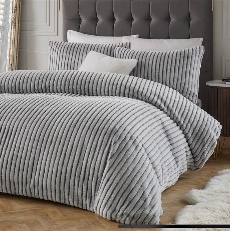 Alpine Duvet Cover Set Grey