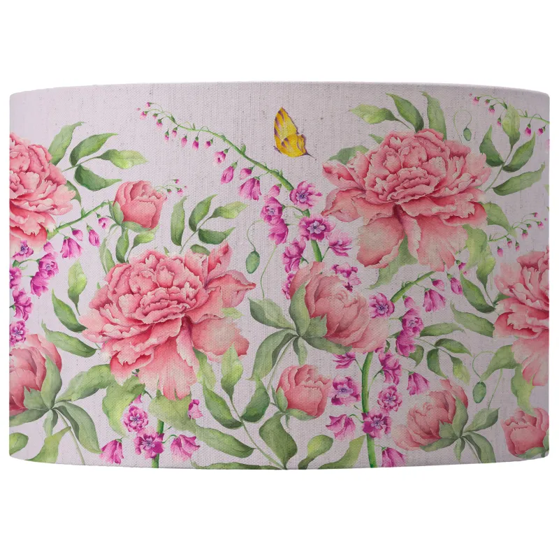 Junelle Eva Printed Lamp Shade Heather