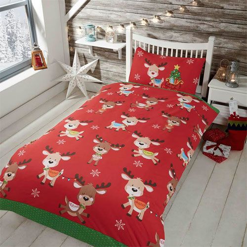 Rudolph & Friends Cotton Duvet Cover Set