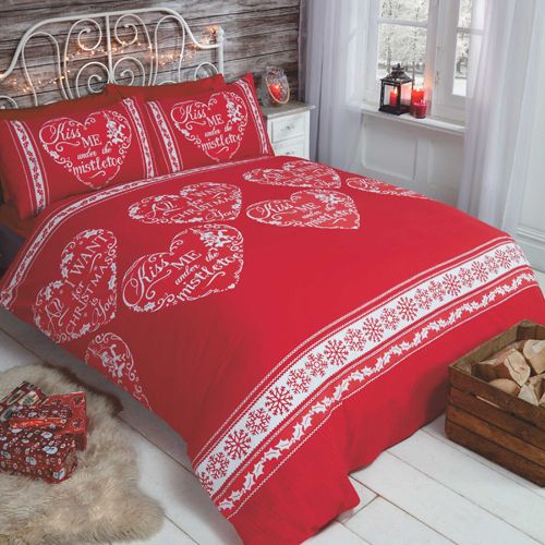 All I Want For Christmas Cotton Duvet Cover Set