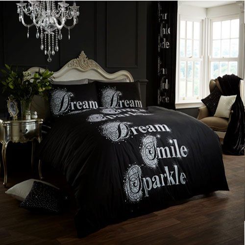 Dream Smile Sparkle Cotton Duvet Cover Set