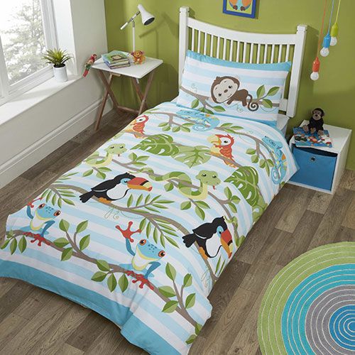 Rainforest Reversible Duvet Set