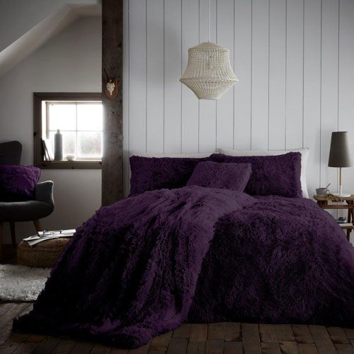 Hug And Snug Duvet Set Plum