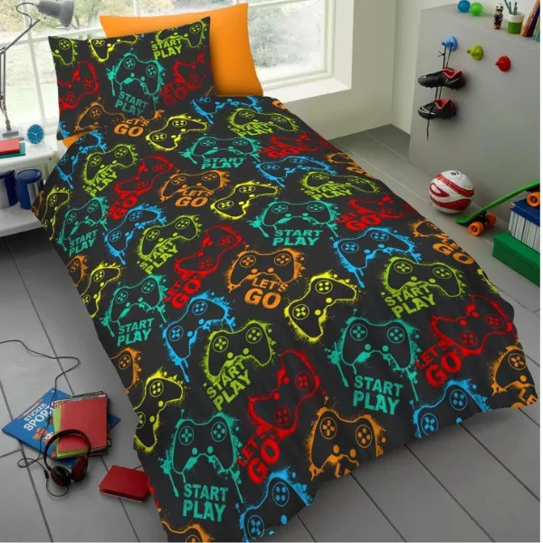 Gaming Childrens Duvet Set