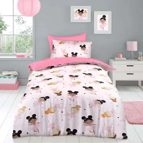 Ballerina Girls Childrens Duvet Set