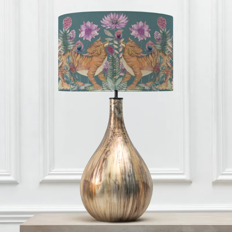 Baghdev Eva & Allegra Complete Table Lamp Glass/Iris