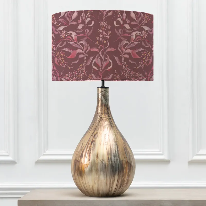 Baghdev Eva & Allegra Complete Table Lamp Glass/Iris