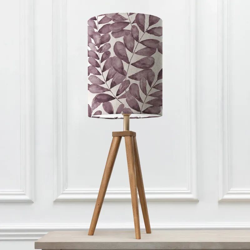 Rowan Anna & Aratus Complete Table Lamp Nut/Dusk