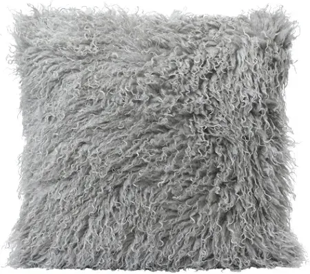Rowan Faux Fur Cushion Grey