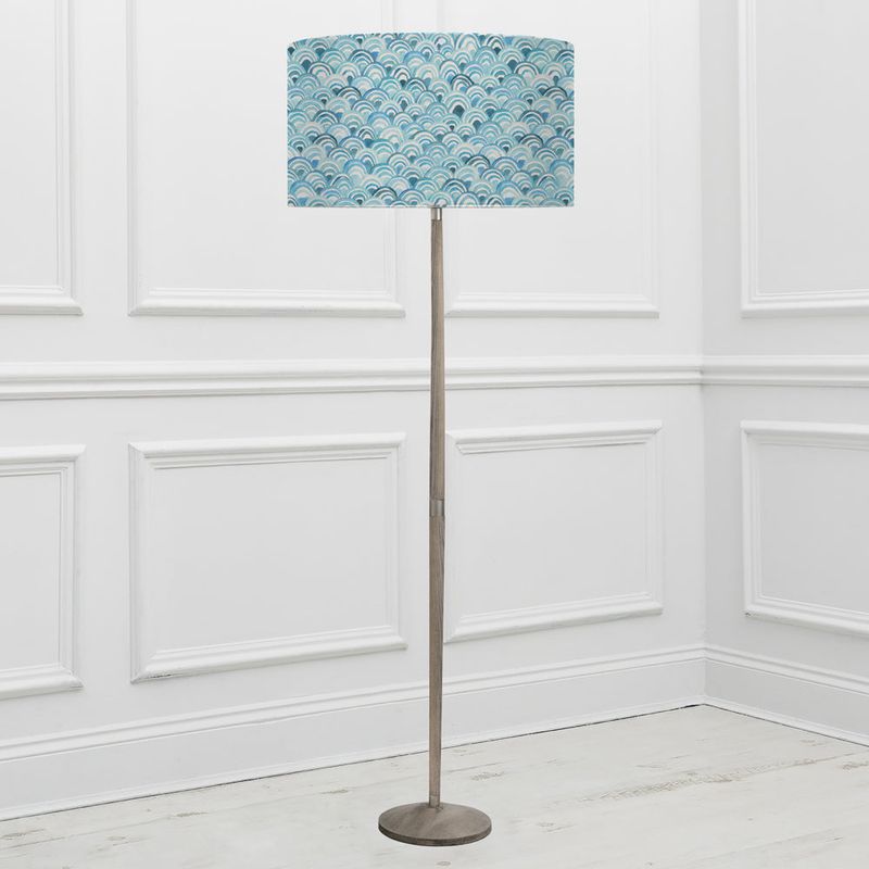 Melia Eva & Solensis Complete Floor Lamp Glacier
