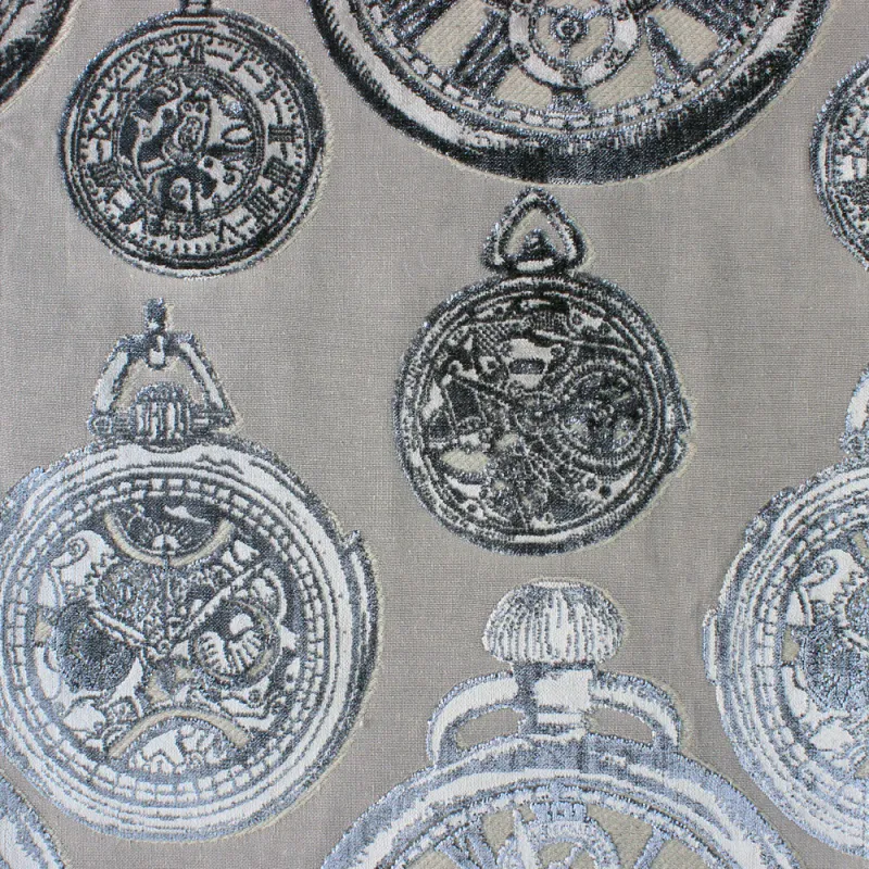 Tempus Velvet Throw Smoke