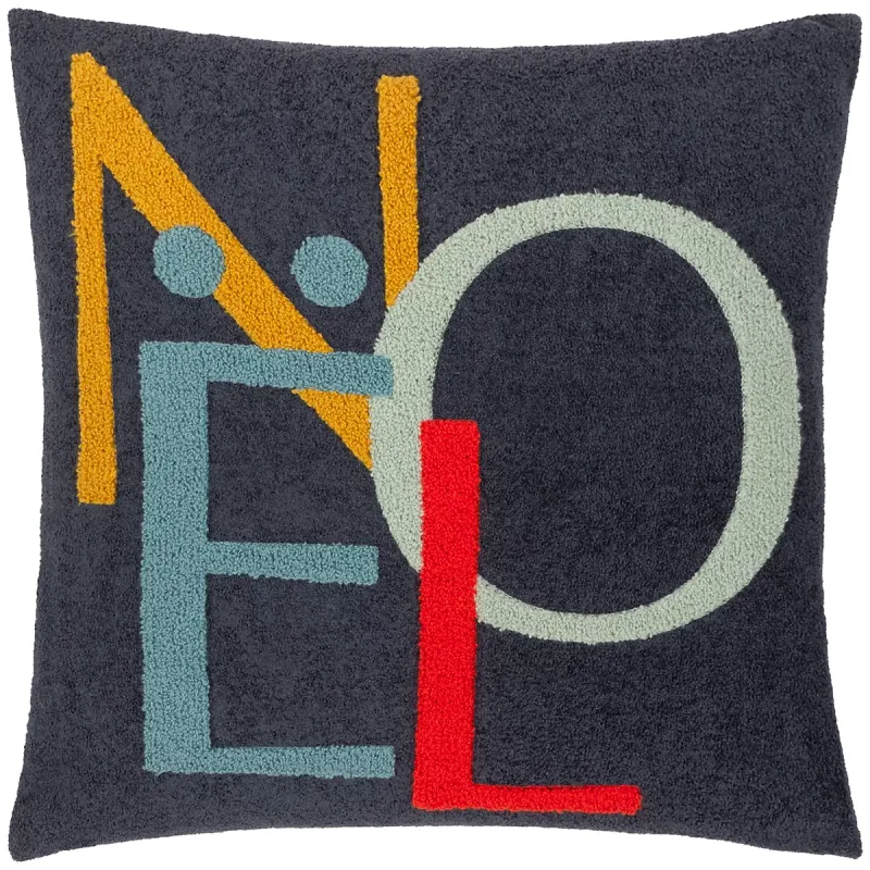 Noel Tufted Cushion Multicolour
