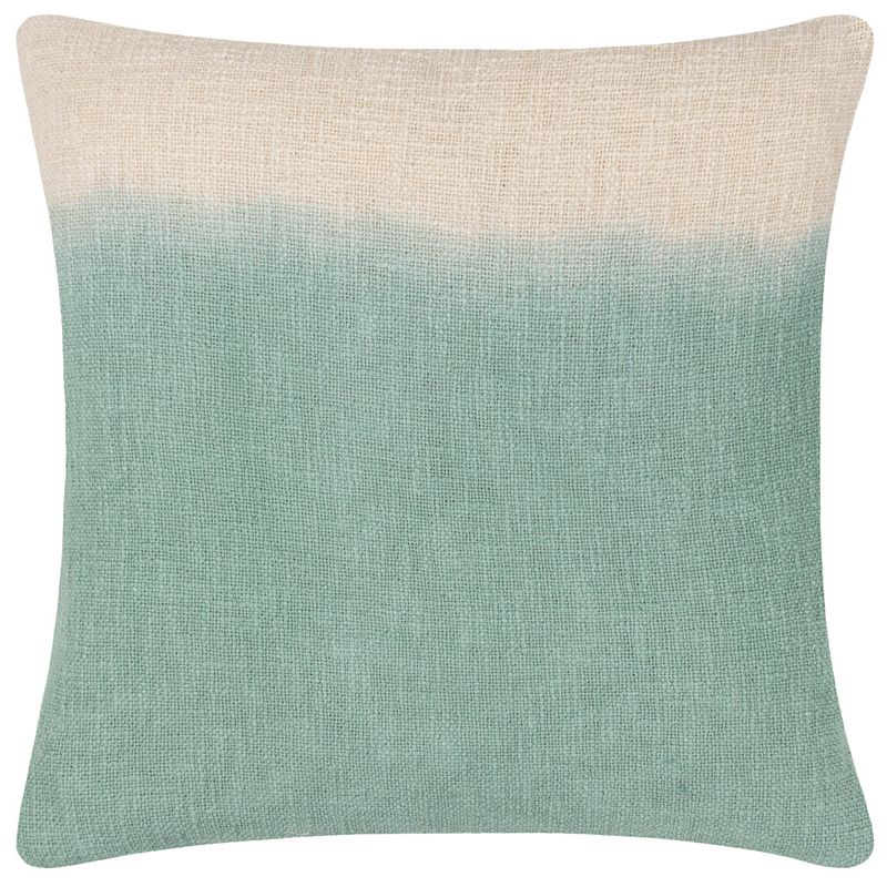 Mizu Dip Dye Cushion Eucalyptus