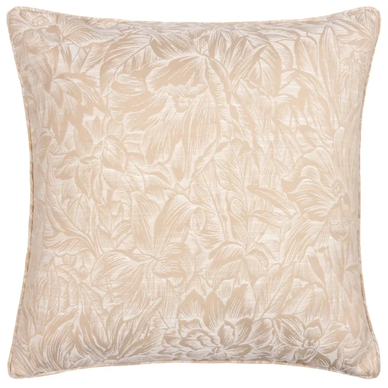 Grantley Jacquard Piped Cushion Natural