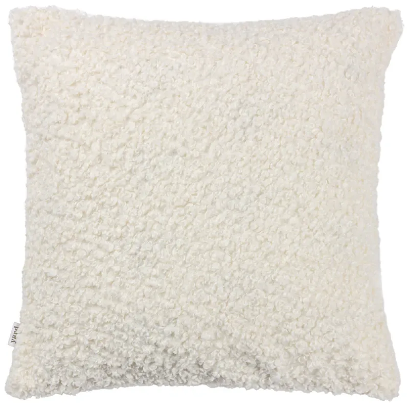 Cabu Textured Boucle Cushion Ecru 45 x 45