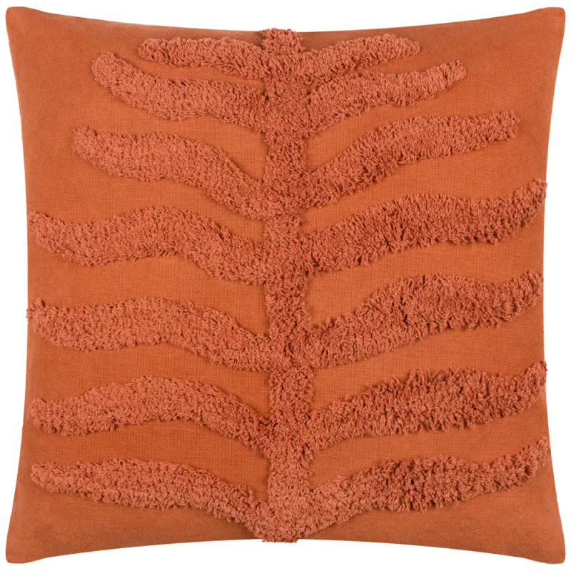 Dakota Tufted Cushion Rust