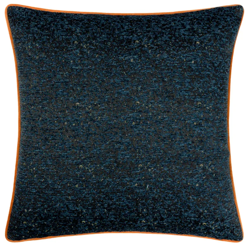 Galaxy Piped Cushion Navy
