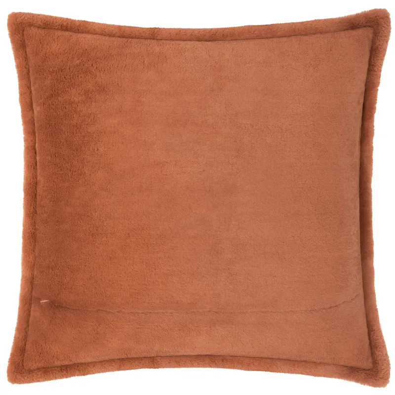 Kallu Faux Fur Cushion Rust 55 x 55