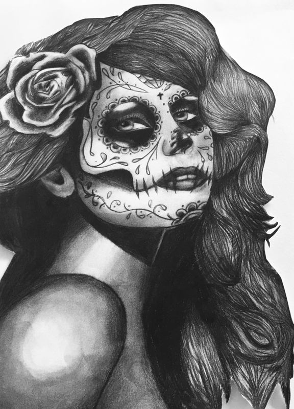 Behind The Mask Canvas Multi Sizes