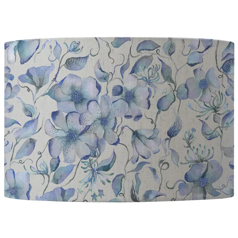 Daphne Eva Printed Lamp Shade Delft Blue