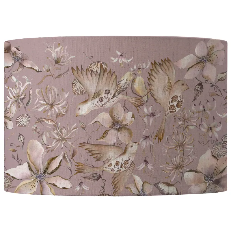 Floella Eva Printed Lamp Shade Viola