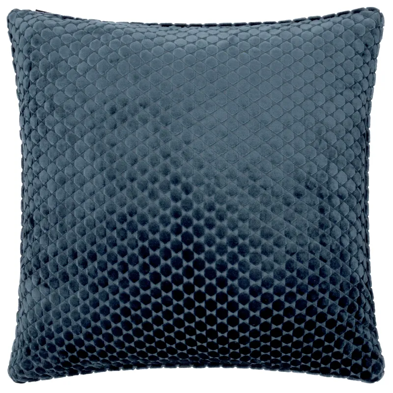 Neptune Velvet Cushion Navy