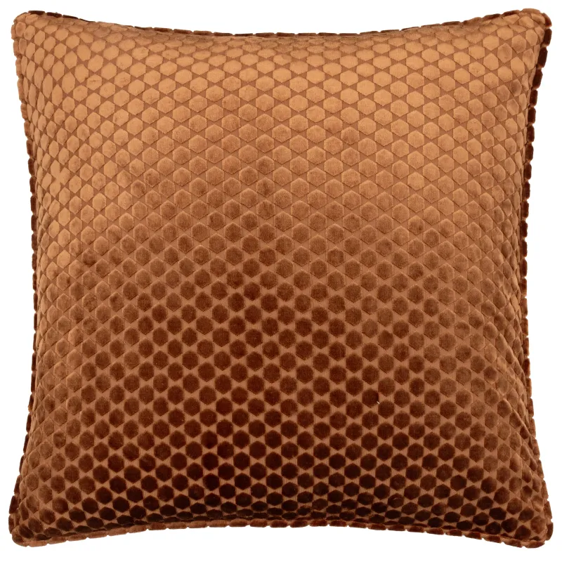 Neptune Velvet Cushion Copper