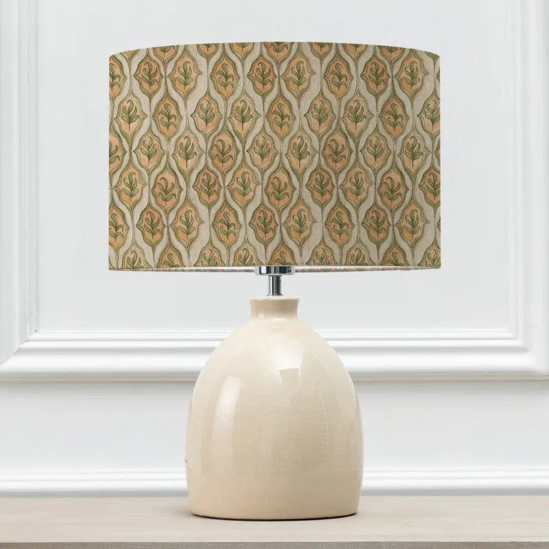 Zephyr Eva & Leura Complete Table Lamp Cream/Lotus