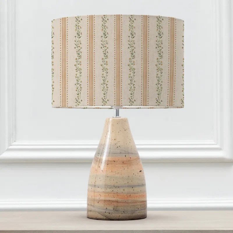 Primavera Eva & Japura Complete Table Lamp Sandstone/Melba